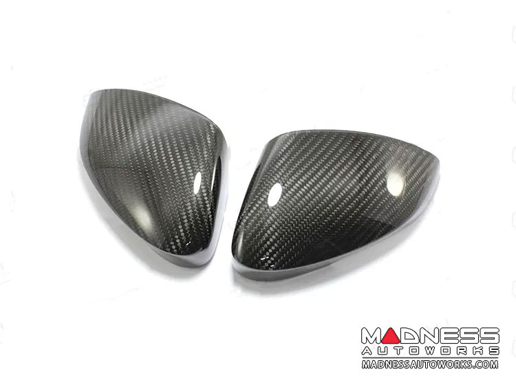 Jaguar F-TYPE Exterior Trim - Carbon Fiber - Mirror Covers 